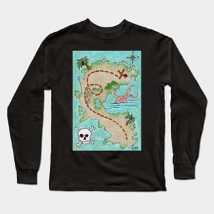 Pirate Treasure Long Sleeve T-Shirt